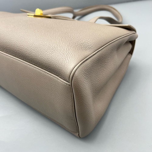 Celine Medium Soft 16 Grained Calfskin Grey
