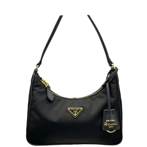 Prada Re-Edition 2005 Shoulder Bag Nylon Black