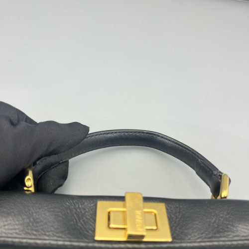 Fendi Peekaboo Mini Calfskin Black