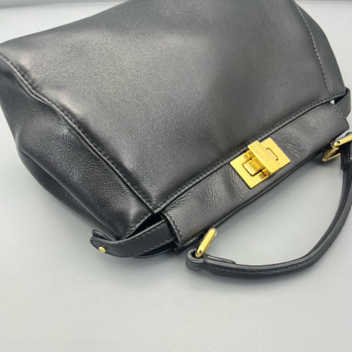 Fendi Peekaboo Mini Calfskin Black