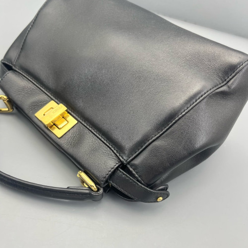 Fendi Peekaboo Mini Calfskin Black