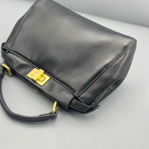 Fendi Peekaboo Mini Calfskin Black
