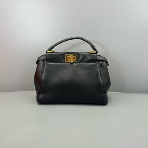 Fendi Peekaboo Mini Calfskin Black