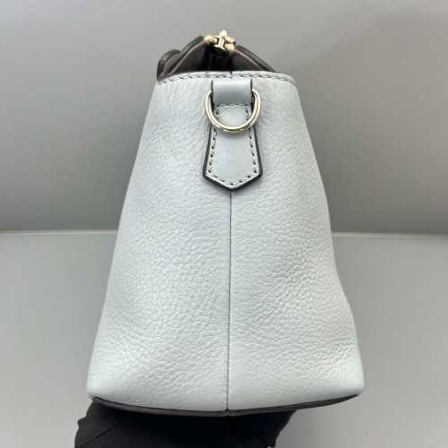 Fendi By The Way Medium Calfskin Dusty Blue Grey Khaki