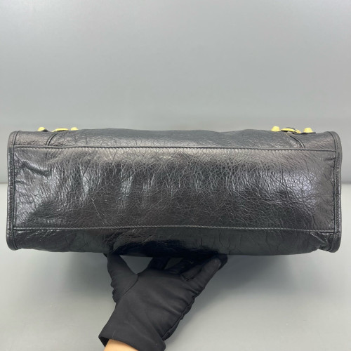 Balenciaga Medium City Arena Lambskin Black