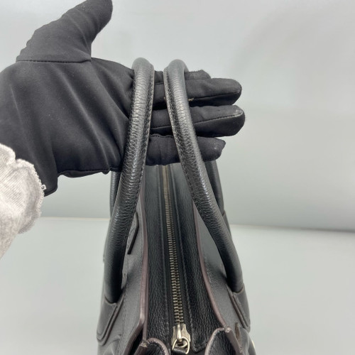 Celine Small Luggage Phantom Grained Calfskin Black
