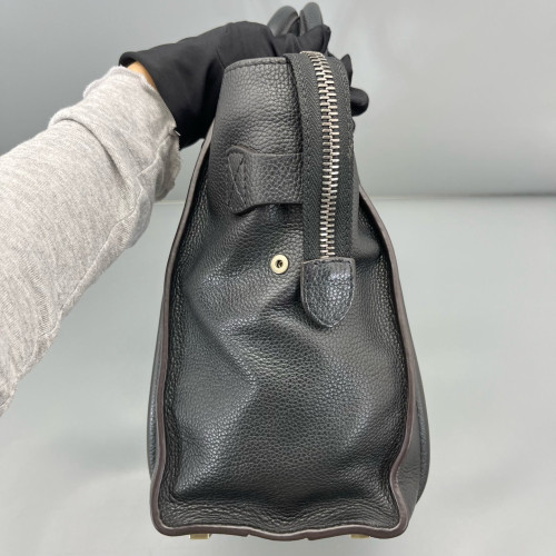 Celine Small Luggage Phantom Grained Calfskin Black
