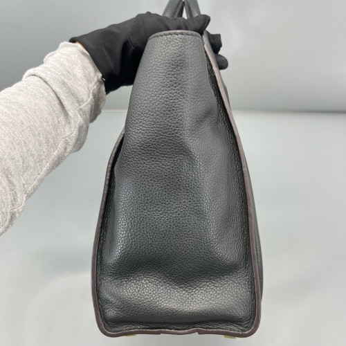 Celine Small Luggage Phantom Grained Calfskin Black