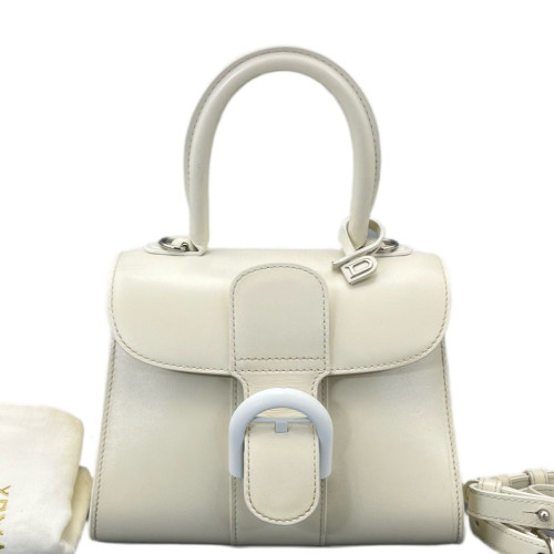 Delvaux Brillant Mini Calfskin White