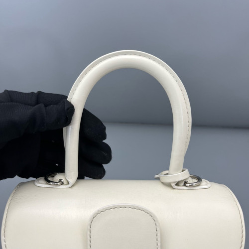 Delvaux Brillant Mini Calfskin White