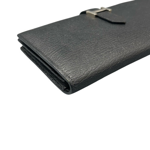 Hermes Bearn Gusset Wallet Chevre Mysore 89 Noir Hermes Bearn Gusset Wallet Chevre Mysore 89 Noir