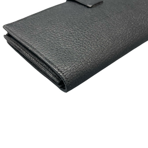 Hermes Bearn Gusset Wallet Chevre Mysore 89 Noir Hermes Bearn Gusset Wallet Chevre Mysore 89 Noir