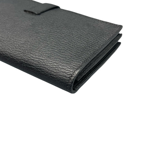 Hermes Bearn Gusset Wallet Chevre Mysore 89 Noir Hermes Bearn Gusset Wallet Chevre Mysore 89 Noir