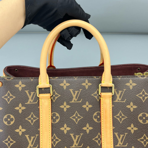 Louis Vuitton Soufflot MM Monogram Brown