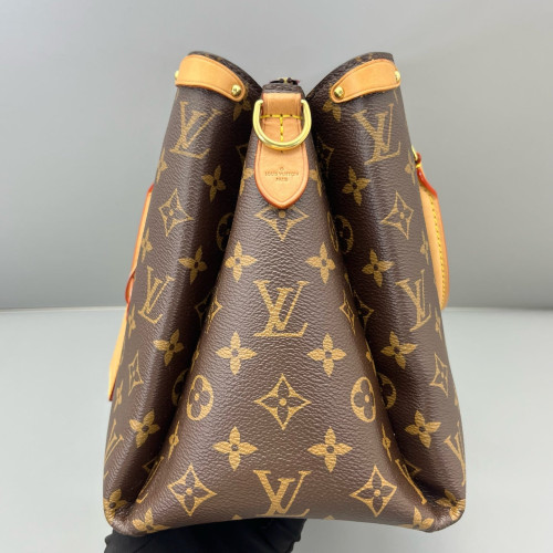 Louis Vuitton Soufflot MM Monogram Brown