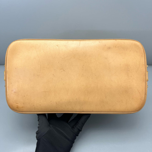 Louis Vuitton Alma PM Monogram Multicolor White Light Brown Light Green
