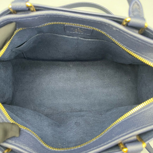 Louis Vuitton Popincourt MM Monogram Brown Navy