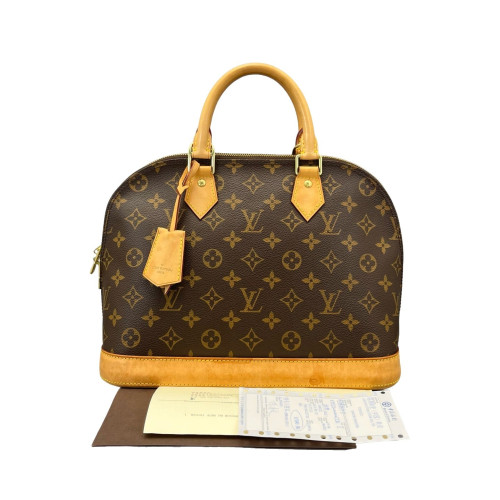 Louis Vuitton Alma MM Monogram Brown