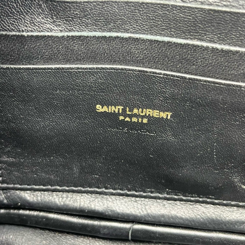 Yves Saint Laurent Tassel Camera Case Caviar Black