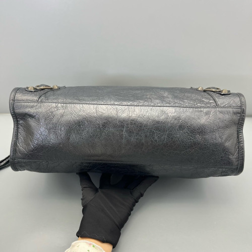 Balenciaga Medium City Arena Lambskin Black
