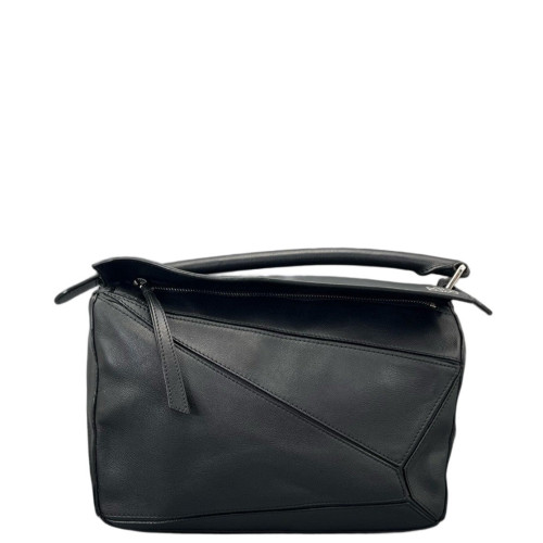Loewe Medium Puzzle Calfskin Black