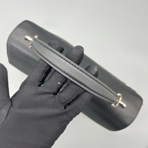Louis Vuitton Mylockme Top Handle Calfskin Black