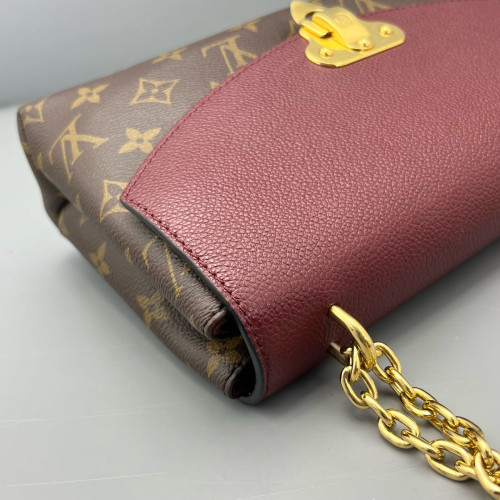 Louis Vuitton Saint Placide Monogram Brown Red