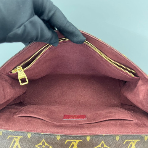 Louis Vuitton Saint Placide Monogram Brown Red