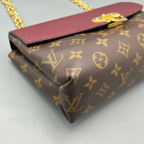 Louis Vuitton Saint Placide Monogram Brown Red