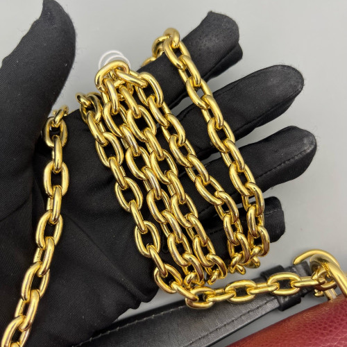 Louis Vuitton Saint Placide Monogram Brown Red