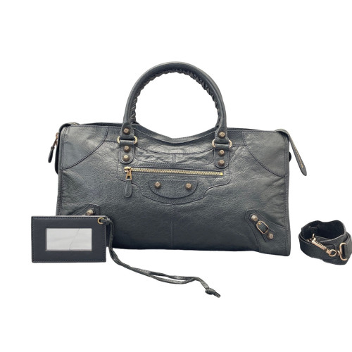 Balenciaga Large City Arena Lambskin Grey