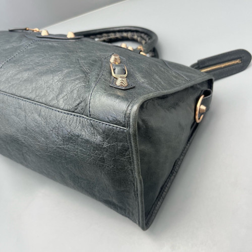 Balenciaga Large City Arena Lambskin Grey