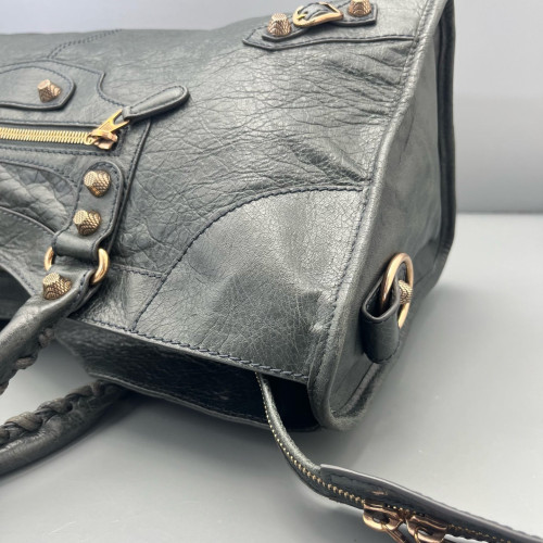 Balenciaga Large City Arena Lambskin Grey