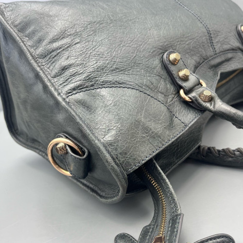 Balenciaga Large City Arena Lambskin Grey
