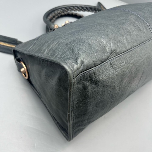 Balenciaga Large City Arena Lambskin Grey