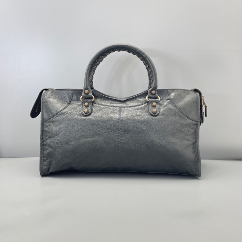 Balenciaga Large City Arena Lambskin Grey