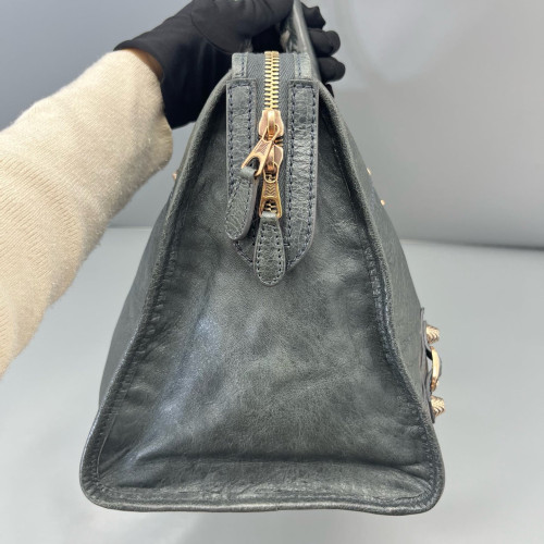 Balenciaga Large City Arena Lambskin Grey