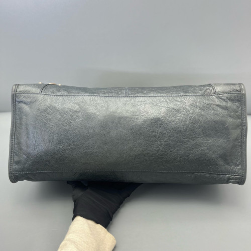 Balenciaga Large City Arena Lambskin Grey