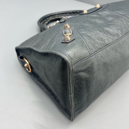 Balenciaga Large City Arena Lambskin Grey