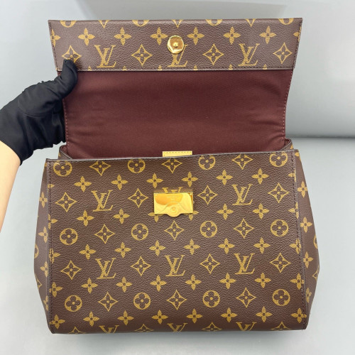 Louis Vuitton Cluny Mm Monogram Brown