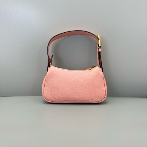 Gucci Double G Mini Aphrodite Calfskin Pink
