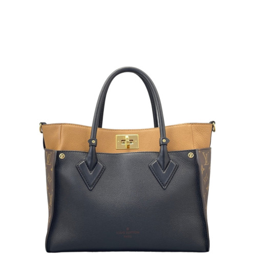 Louis Vuitton On My Side MM Monogram Brown Black