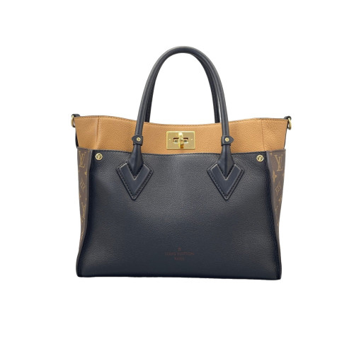 Louis Vuitton On My Side MM Monogram Brown Black