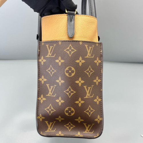 Louis Vuitton On My Side MM Monogram Brown Black