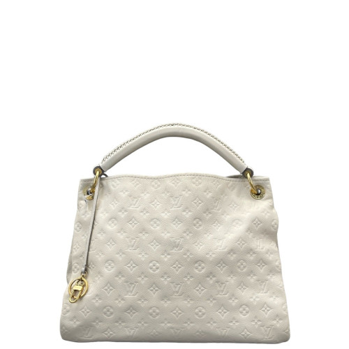 Louis Vuitton Artsy MM Monogram Empreinte White