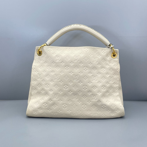 Louis Vuitton Artsy MM Monogram Empreinte White