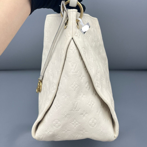 Louis Vuitton Artsy MM Monogram Empreinte White