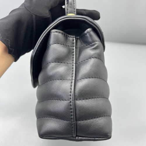 Louis Vuitton Handbag Calfskin Black