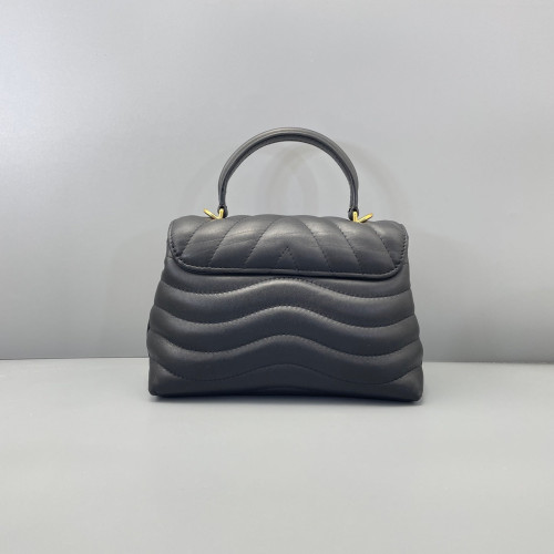 Louis Vuitton Handbag Calfskin Black