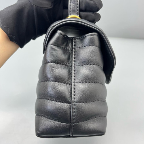 Louis Vuitton Handbag Calfskin Black
